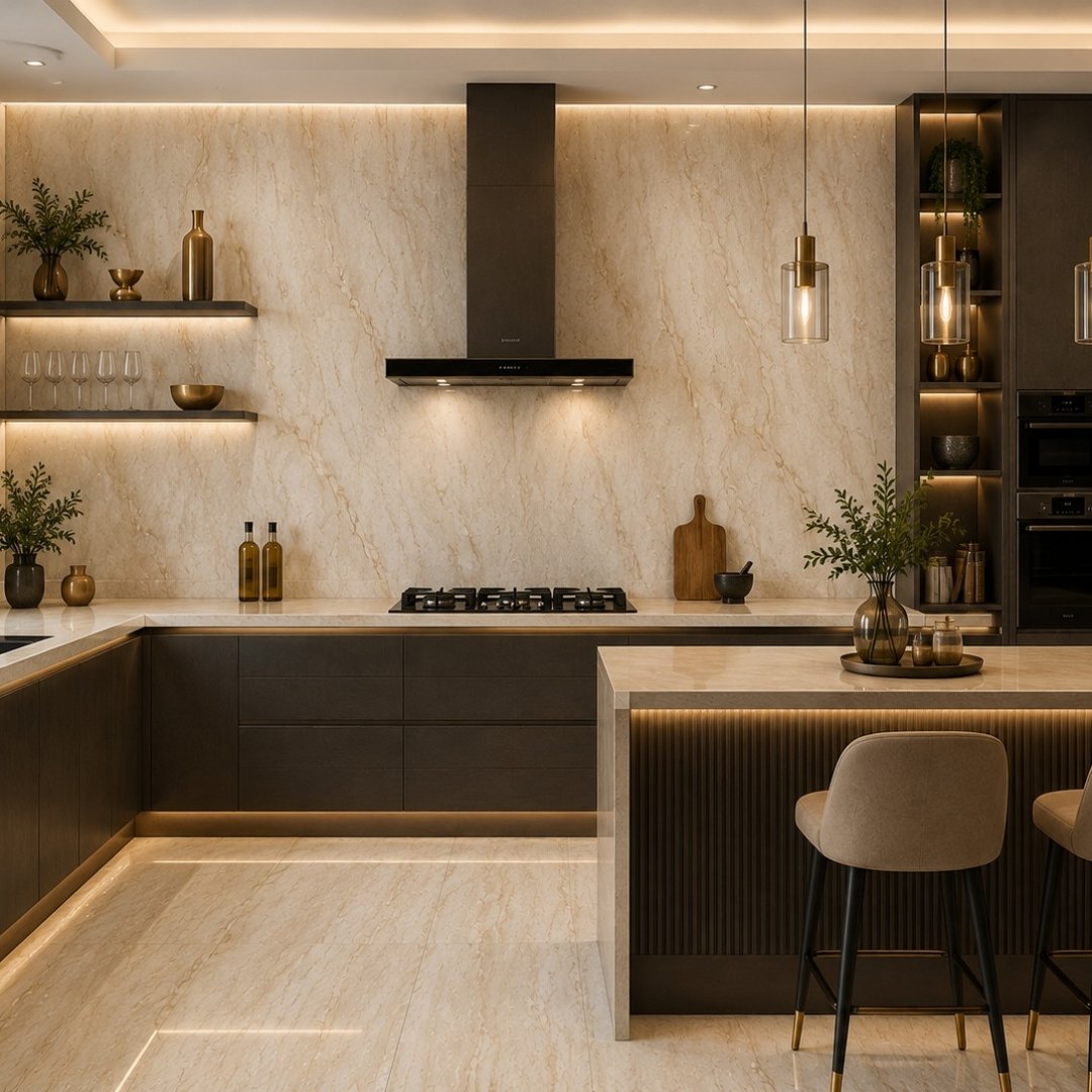 AL Royal Dyna Crema Marble & Stone - My Home Studio